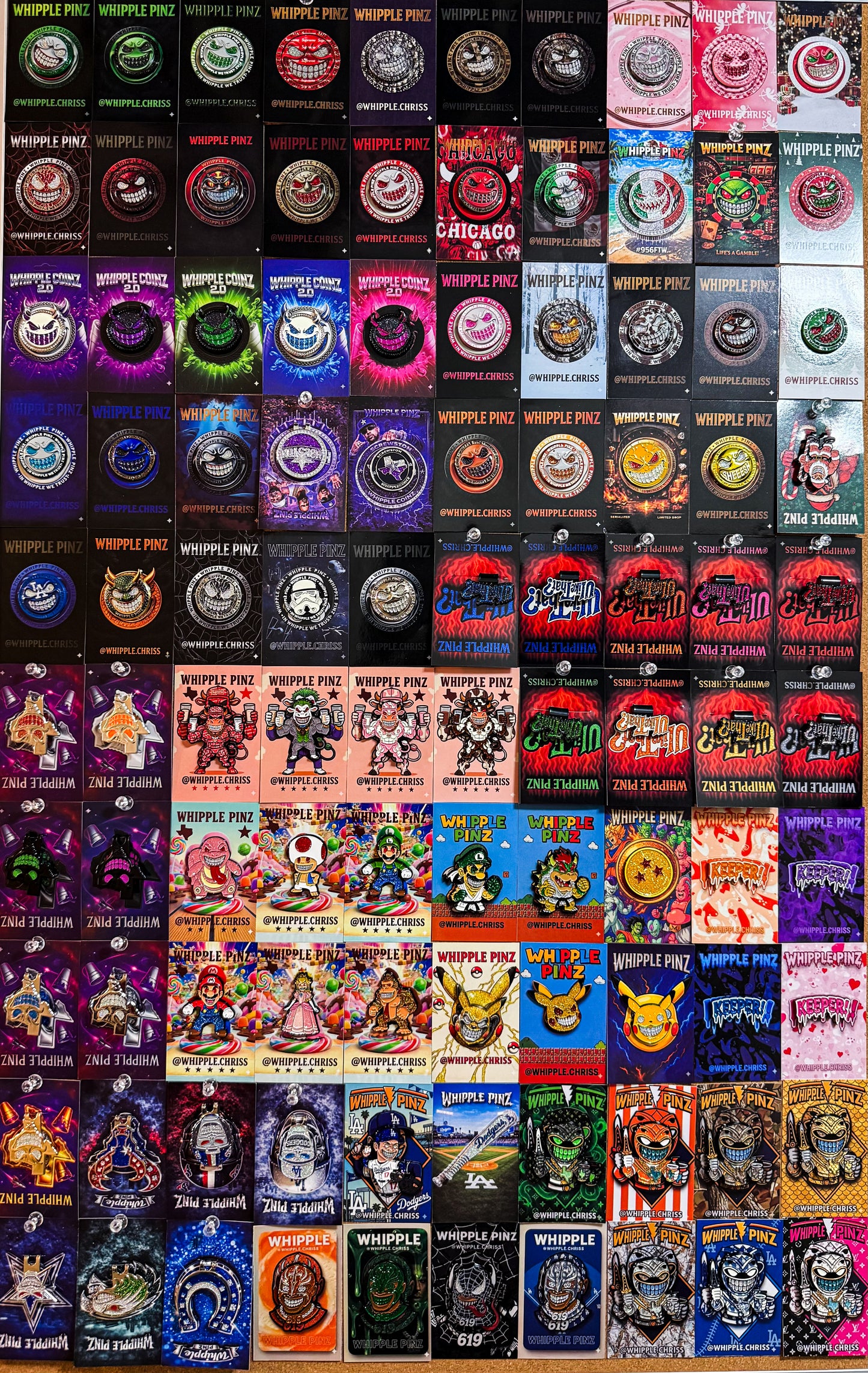 1 Random Whipple Pin (24 Entries!)